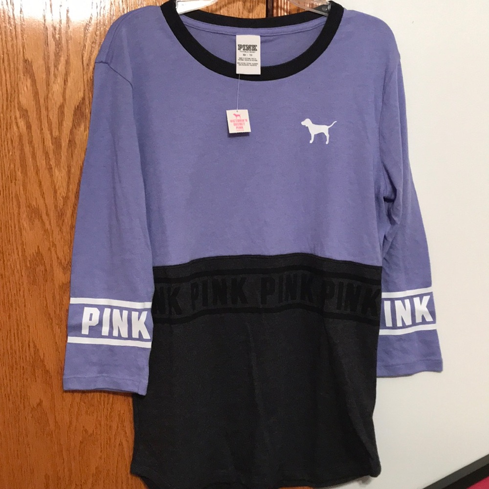 Three quarter length sleeve VS shirt. NWT